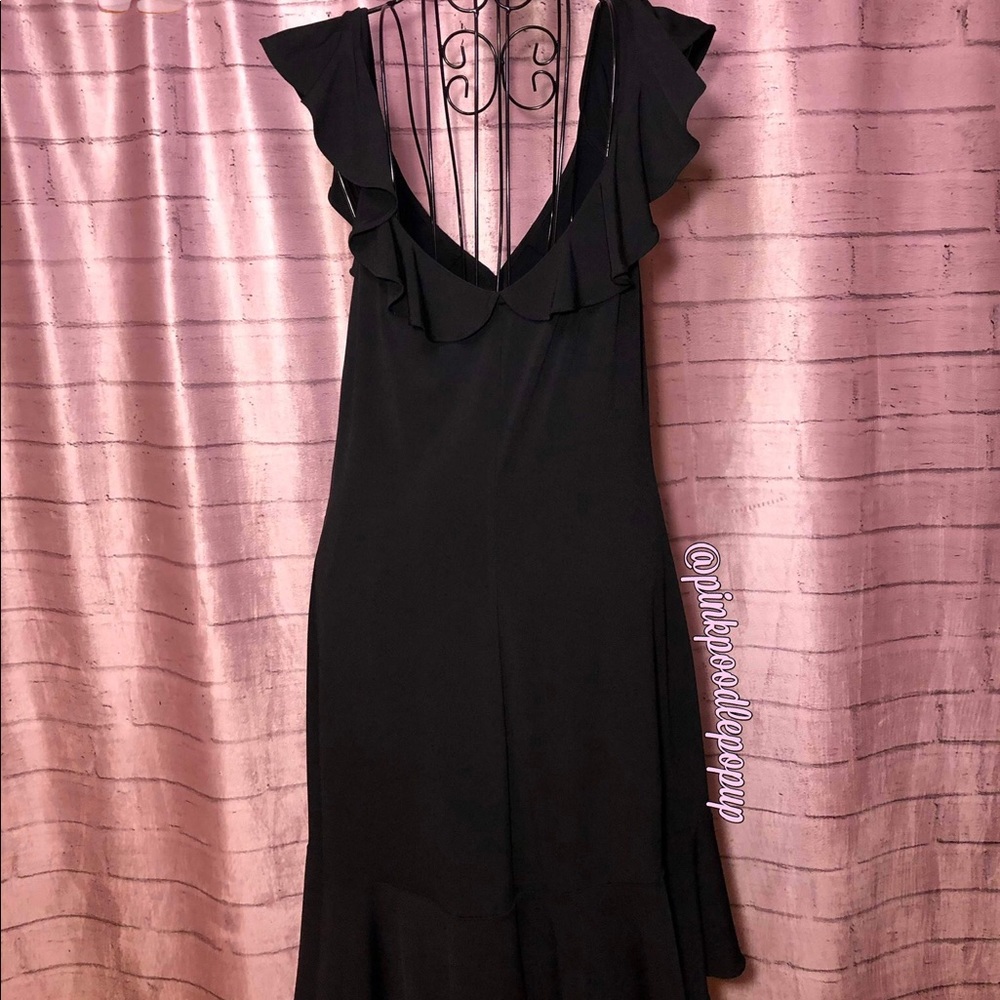 White House Black Market Black Sleeveless Dress - Picture 2 of 6